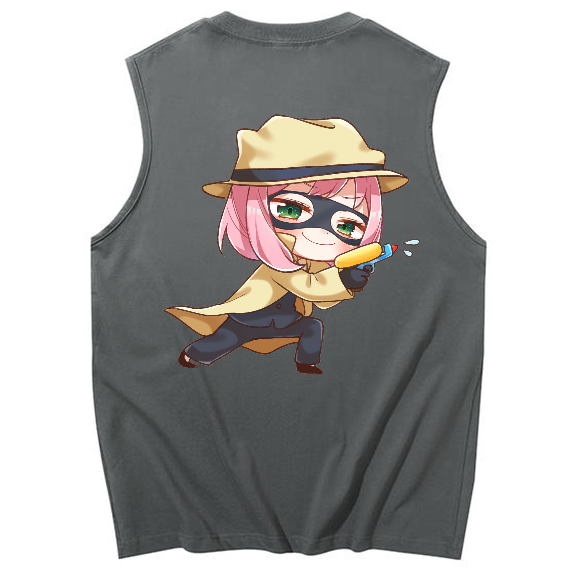 （画像用） SPY×FAMILY间谍家家酒 コットン100％タンクトップ（背面プリント）